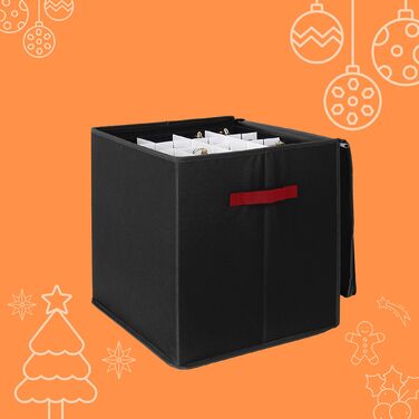 Коробка для зберігання новорічних кулі