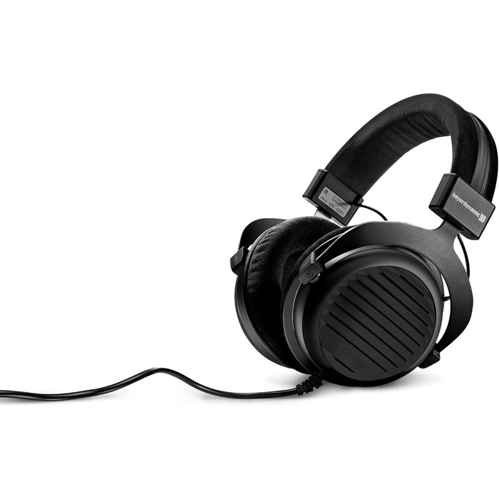 Накладні навушники beyerdynamic DT 990 Black Edition 250 Ом, відкриті, дротові, високого класу, чорні