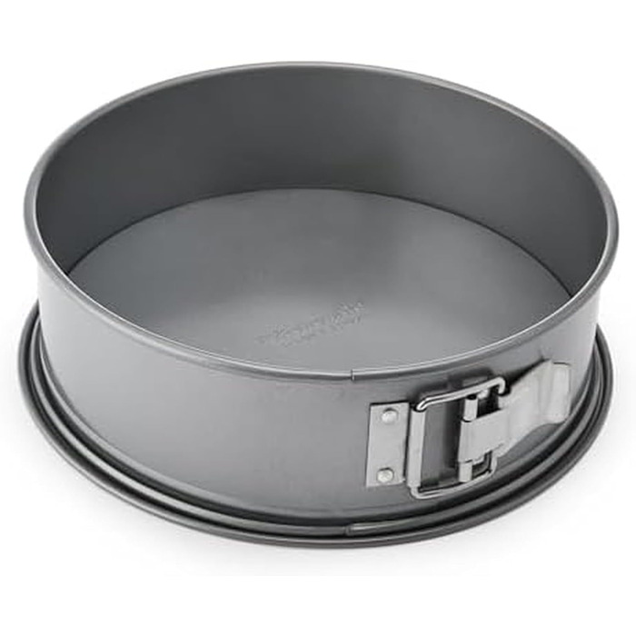 Форма для випічки KitchenAid Springform, алюмінієва з антипригарним покриттям, срібна, 25.4 см