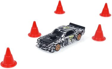 RC Автомобіль 1/43 Масштаб Drift Авто 4WD Радіокерування Готовий до Гонок З Підсвіткою Сірий