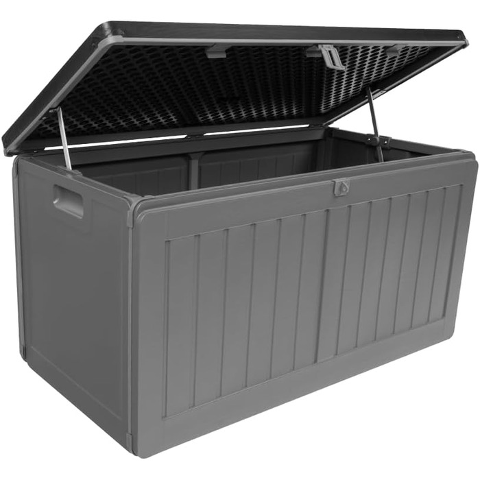 Водонепроникна садова скриня Grindi Morus 190л для подушок, інструментів, обладнання - вуличний ящик для зберігання на балкон, терасу, в сад