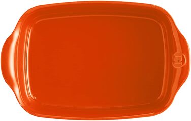 Маленька каструля прямокутна 22 х 14,5 х 5,5 см, помаранчева Еміль Анрі