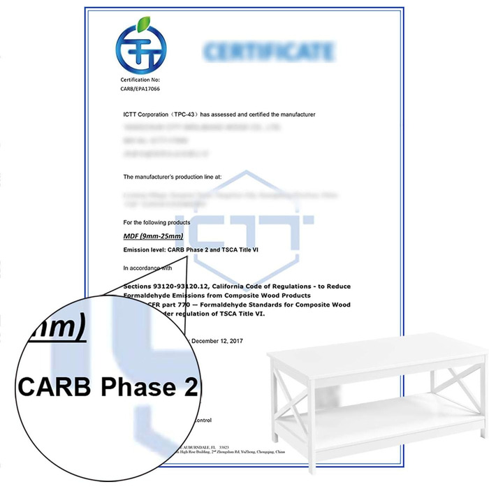 Журнальний столик Yaheetech з X-Frame, зберіганням і полицею, 100x50x45 см, білий