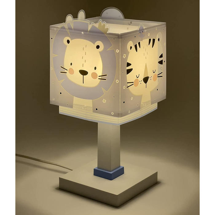 Дитяча настільна лампа Dalber із зображенням тварин