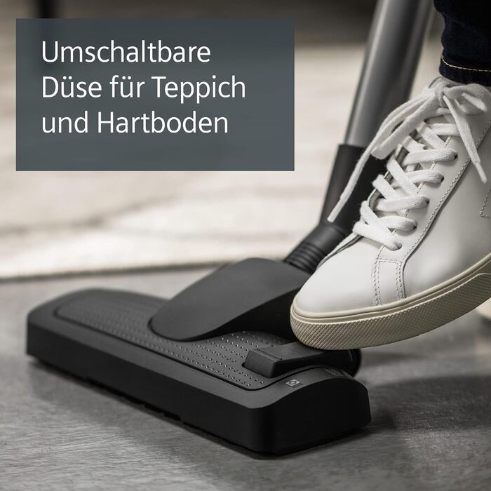 Пылесос Siemens Staubsauger synchropower VS06A212 с мешком: для паркета, коврів, плитки, з фільтром гігієни, чорний, 600 Вт