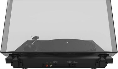 Програвач вінілу Teac TN-175, повністю автоматичний, Hi-Fi, ремінний привід, 33/45 об/хв, вбудований фоно-підсилювач, картридж AT3600L MM, корпус з MDF, чорний