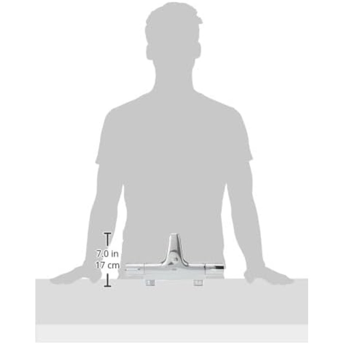 Змішувач для ванни Grohe Grohtherm 800 з термостатом, хром, 34567000 (з S-підключеннями)