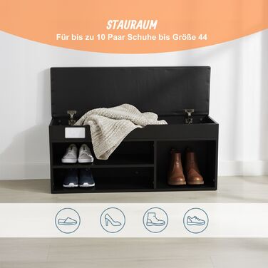 Сховище для взуття Relaxdays з місцем для зберігання