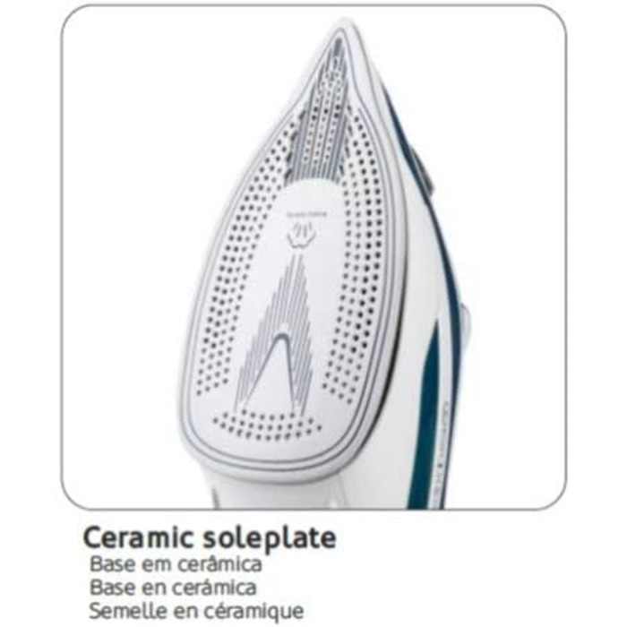 Праска HAEGER Ultra STEAM 2800W з керамічною підошвою, антикапля, антиналіт, самоочищення