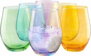 Модні кольорові склянки для води для дому, набір скляних стаканів для безалкогольних напоїв та напоїв, склянки для пиття, склянки для води, соку, скляні стаканчики