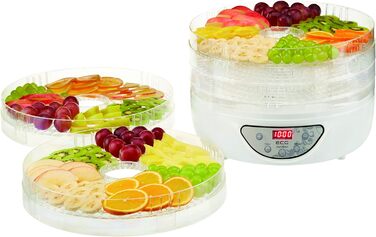 Сушарка для фруктів, пластикова, біло-прозора, SO 570, 570
