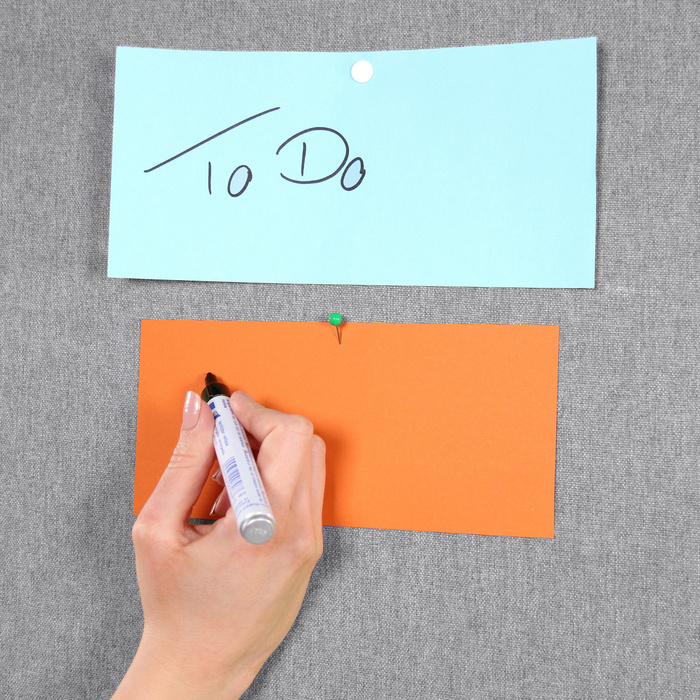 Система звукоізоляційних перегородок FLEXMIUT 2 шт. світло-сірий колір, hjh OFFICE