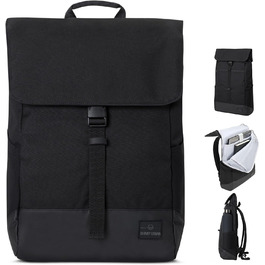 Рюкзак для ноутбука Johnny Urban для жінок, чоловіків і чоловіків чорний - Mika - Сучасний рюкзак для ноутбука для школи, університету, велосипеда - 14 л - Стильний рюкзак - водовідштовхувальний