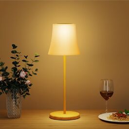 LED настільна лампа Suright бездротова з RGB, сенсорне керування, IP54, для дому та саду