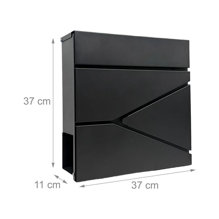 Скріпка Relaxdays з відсіком для газет