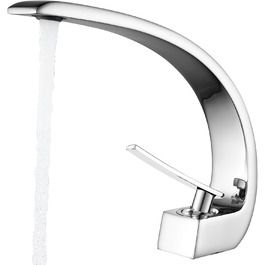 Змішувач для ванної кімнати/умивальника, хромований, латунний, для ванни, туалету, гостьового WC