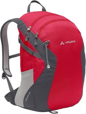 Туристичний рюкзак VAUDE Unisex Grimming 24 (1 упаковка) One size світиться червоним