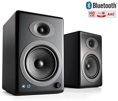 Бездротова колонка Audioengine A2 HD aptX HD Bluetooth, стерео 60 Вт (чорний)