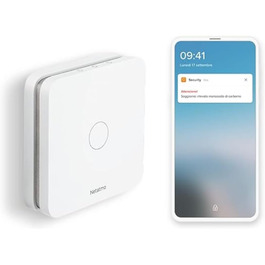 Netatmo детектор монооксиду вуглецю Wi-Fi, 10 років служби, 85 дБ, сертифікації EN 50291, NF, NCO-IT, білий