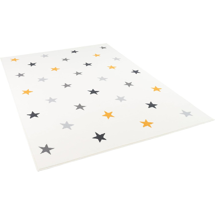 Килимок дитячий та молодіжний Trendline Stars Cream Mix, 5 розмірів, 140х200 см