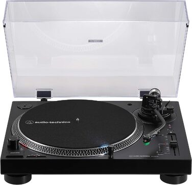 Програвач вінілу Audio-Technica LP120xBTUSB з прямим приводом, Bluetooth та USB, чорний