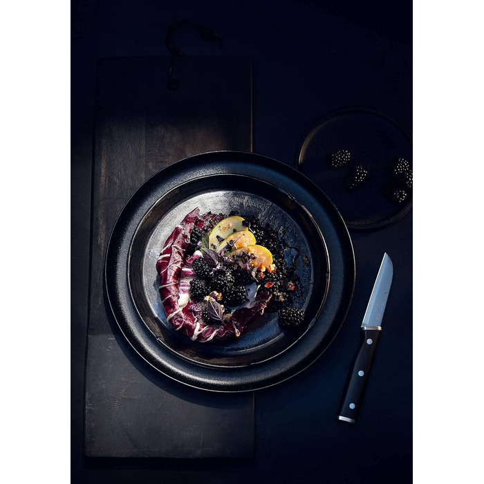 Набір ножів WMF Sequence з підставкою, 6 предметів, Made in Germany, бамбукова підставка, Performance Cut, високоякісна сталь