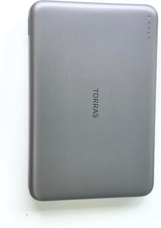 Для iPhone 16/15/14/13/12, магнітний, USB-C, сірий, 5000mAh Magsafe