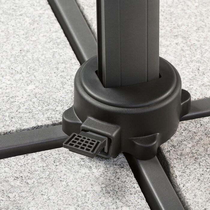 Парасолька від сонця Schneider RHODOS TWIST, 300 x 300 см, антрацит, модель 2024