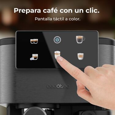 Еспресо-машина Cecotec Power Espresso 20: еспресо, капучіно, холодний кофе, 20 Bar, професійна якість