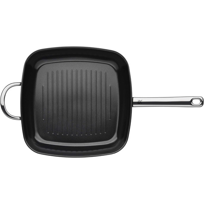 Wok Durado з нержавіючої сталі: антипригарне покриття, для всіх плит, до 260°C, 28x28 см