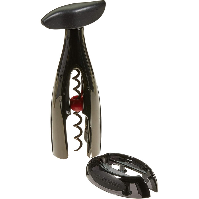 Набір Le Creuset Classic для відкриття пляшок з різьбовими кришками, GS 100, чорний глянцевий пластик