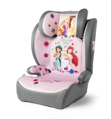 Автокрісло Tataway Disney Princesses i-Size, 15-36 кг (3,5-12 років), рожеве, група 2/3
