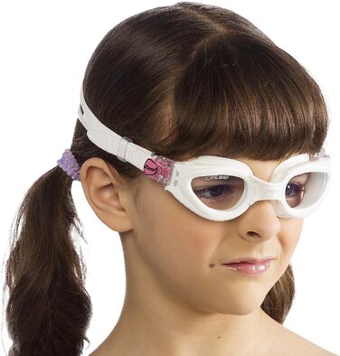 Спідниці Cressi, окуляри для плавання для дітей - 7/15 років-зроблено в Італії (білий / рожевий)