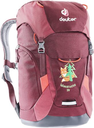 Дитячий рюкзак deuter Waldfuchs 2020 модельний унісекс Cardinal-maron