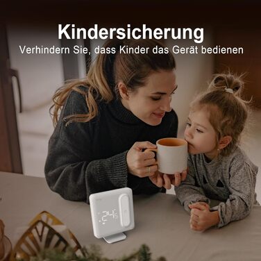 Smart термостат на радіатор 2 шт., Zigbee, бездротовий, з керуванням через Tuya APP та голосовими помічниками (Alexa, Google Assistant), енергозбереження (з датчиком температури Zigbee)