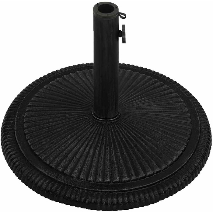 Підставка для парасольки від vidaXL, чавун, білий, 45x45x30 см