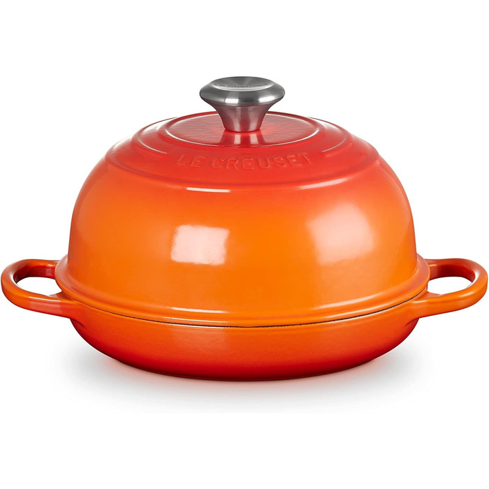 Le Creuset Signature Чавунний горщик для випічки хліба, 24 см, Червоний, 21301240900430