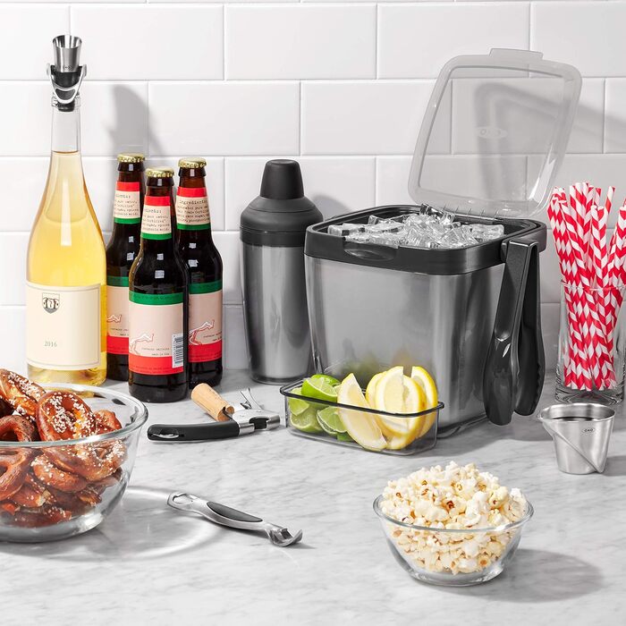 OXO Кювет для льоду та щипці: квадратний кювет для льоду OXO