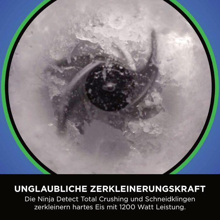 Блендер-чопер Ninja 3-в-1 Detect Power Pro (1200W), чорний, Stone Gold, TB401EUSTGD