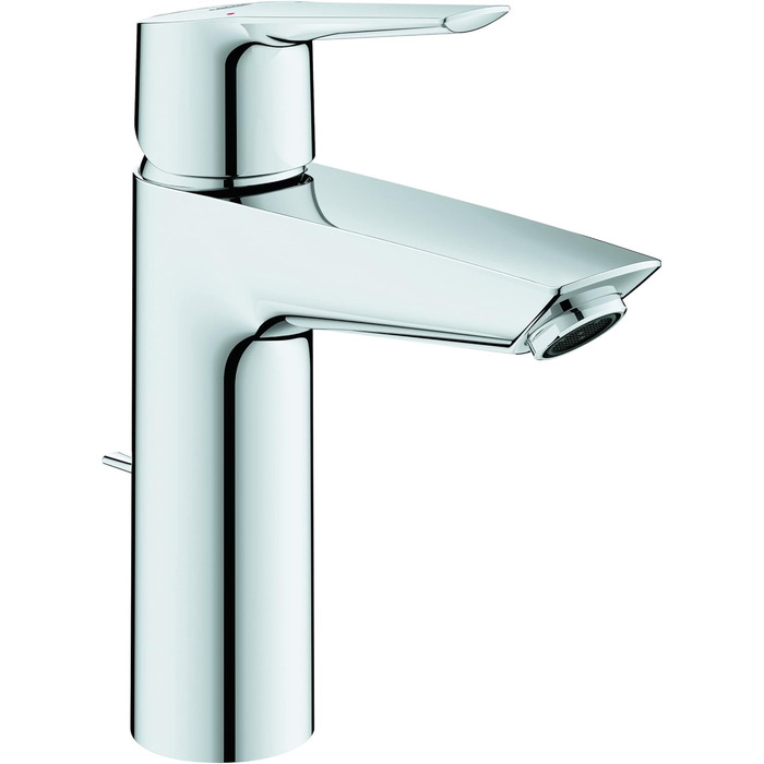 Змішувач для ванної кімнати GROHE Start, хромований, водозберігаючий, з донним клапаном, 17 см, з інструментом 3-в-1