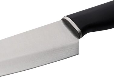 Набір ножів WMF Kineo з підставкою (6 предметів), Made in Germany: 4 ножі, кухоні кусачки, бамбукова підставка, Performance Cut, сталь Messerblock Asia