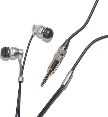 Навушники-вкладиші HIFIMAN RE800 Silver з топологічною діафрагмою для аудіофілів, легка упаковка