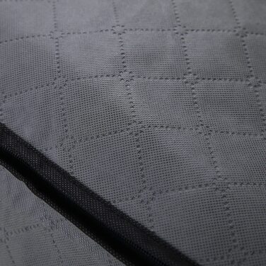 Сумка для зберігання SVITA et складні ручки для комода під ліжком з тканини сірого кольору на блискавці (3 шт.л)