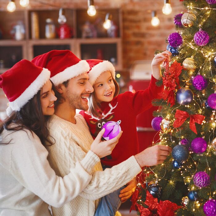 Набір новорічних кулічок Relaxdays (72 шт.)