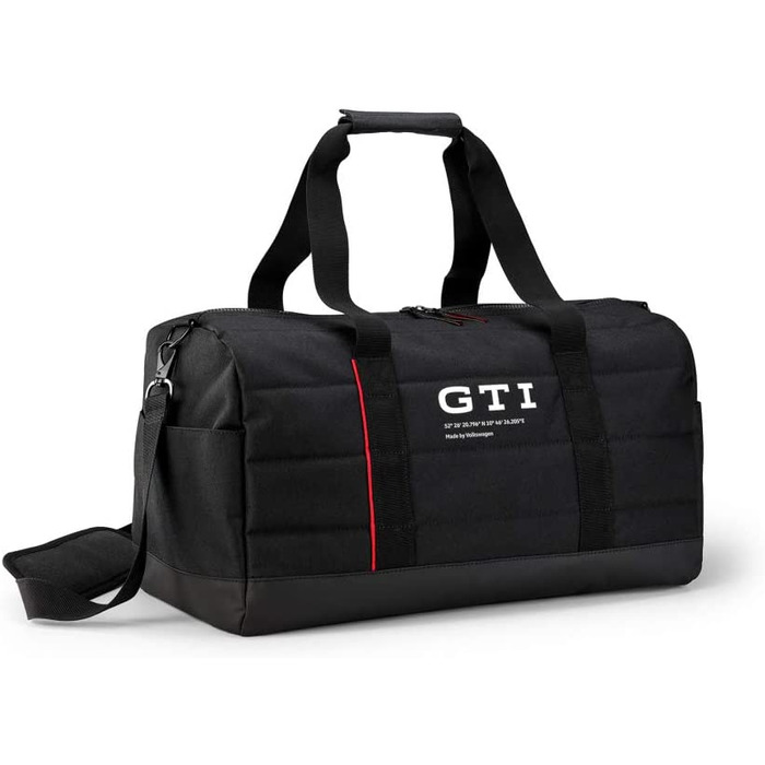 Спортивна сумка Volkswagen 5hv087318 з логотипом GTI, сумка для відпочинку, Дорожня сумка, чорна одномісна