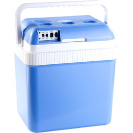 Термоелектричний охолоджувач і нагрівальний бокс, підключення 24 л, 12 і 230 В (холодильний бокс 12 В, будівельний майданчик холодильної коробки, охолоджувач для пляшок)