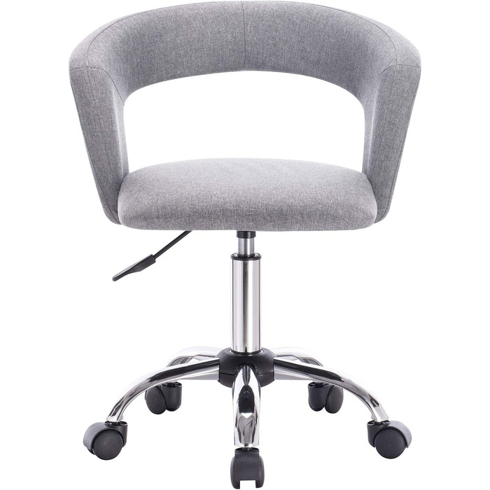 Робочий стілець WOLTU офісний стілець офісний стілець стілець на коліщатках офісний стілець обертовий стілець з підлокітником, плавно регульований по висоті