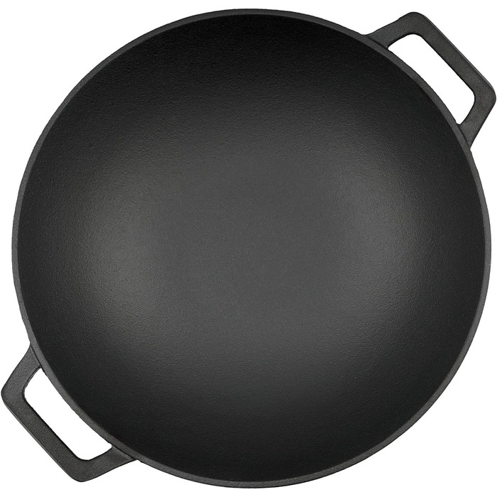 Чавунна сковорода вок 35,5 см BBQ-Toro