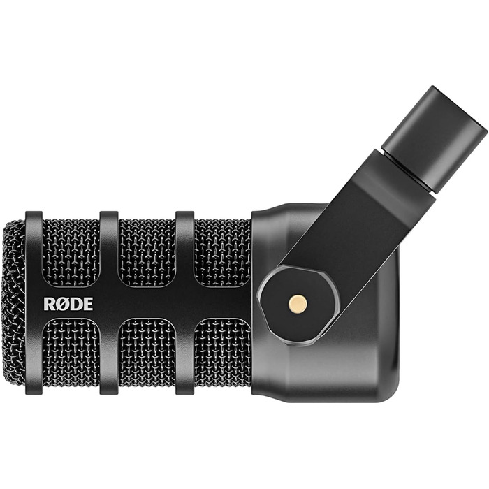 Мікрофон Rode PodMic USB/XLR для подкастів, мовлення, чорний + відкривачка keepdrum