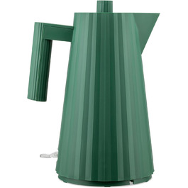 Електричний чайник Alessi Plissé MDL06 GR, 1.7 л, зелений, з термопластичного матеріалу, 2400 Вт, європейський стандарт